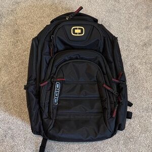 OGIO Renegade Black and Red Accent Backpack